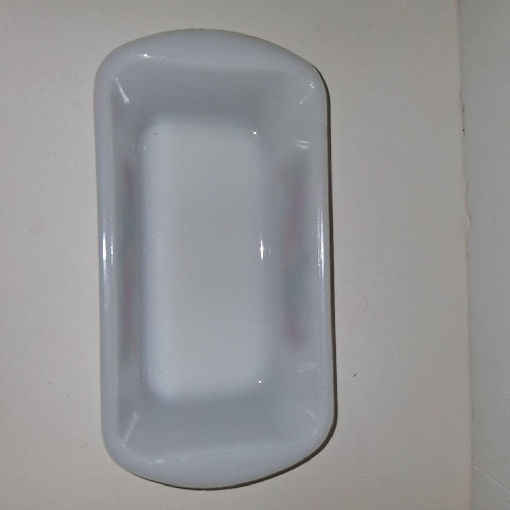Vintage GLASBAKE Garden Vegetable‎ Loaf Pan 1.5 Quart J522 - Picture 5 of 6